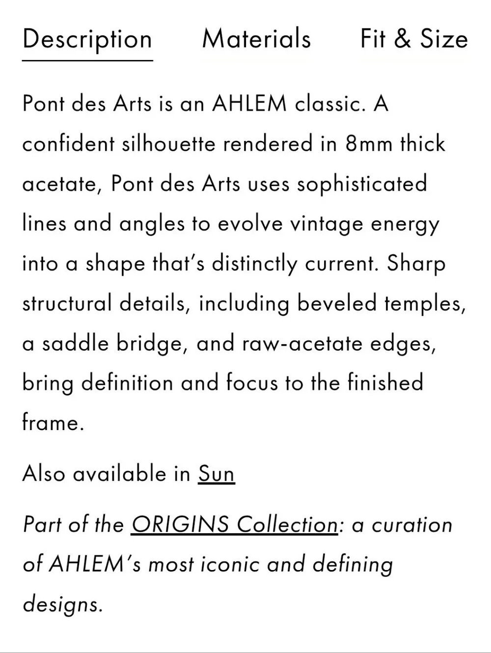 Ahlem Pont des Arts Glasses In Bluelight